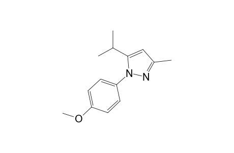 1-(4-Methoxyphenyl)-3-methyl-5-propan-2-yl-pyrazole