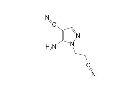 5-amino-4-cyanopyrazole-1-propionitrile