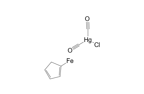 Iron, dicarbonyl(chloromercury)(.eta.5-2,4-cyclopentadien-1-yl)-, (Fe-Hg)