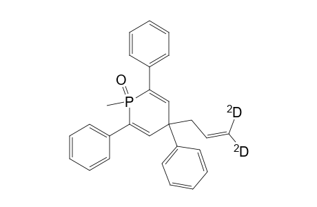 Phosphorin, 1,4-dihydro-1-methyl-2,4,6-triphenyl-4-(2-propenyl-3,3-D2)-, 1-oxide, trans-