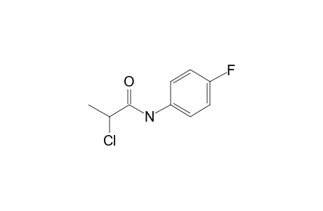 Propanamide, N-(4-fluorophenyl)-2-chloro-