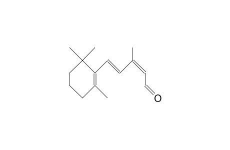 (2Z,4E)-3-methyl-5-(2,6,6-trimethyl-1-cyclohexenyl)penta-2,4-dienal