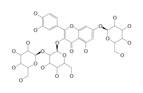 QUERCETIN-3-O-BETA-D-[BETA-D-GLUCOPYRANOSYL-(1->2)-GLUCOPYRANOSIDE]-7-O-BETA-GLUCOPYRANOSIDE