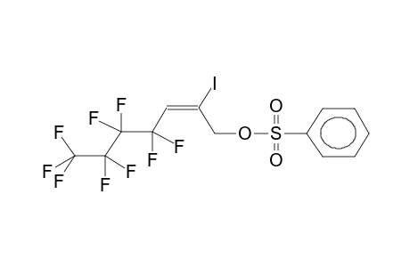 TRANS-2-IODO-4,4,5,5,6,6,7,7,7-NONAFLUOROHEPT-2-EN-1-YLBENZENSULPHONATE