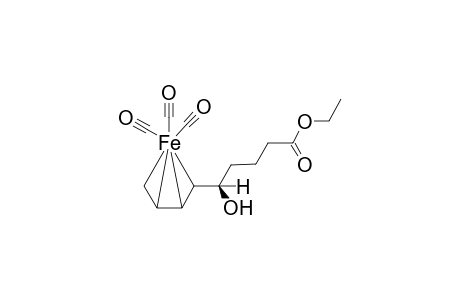(5R*,6R*)-[(6,9-.eta.)-Ethyl 5-hydroxy-trans-6,8-ononadienoate]tricarbonyliron complex