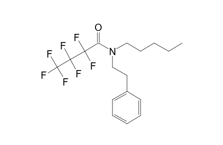 Heptafluorobutanamide, N-(2-phenylethyl)-N-pentyl-