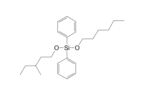 Silane, diphenylhexyloxy(3-methylpentyloxy)-