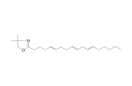 2-Oxazoline, 4,4-dimethyl-2-(heptadeca-4,8,11-trienyl)-