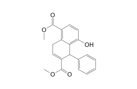 1,6-Naphthalenedicarboxylic acid, 5,8-dihydro-4-hydroxy-5-phenyl-, dimethyl ester