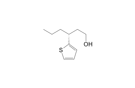 (-)-(R)-3-(Thien-2-yl)hexan-1-ol