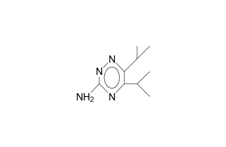 5,6-Diisopropyl-1,2,4-triazin-3-amine