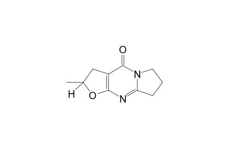 2-methyl-2,3,6,7,8-pentahydro-4H-furo[2,3-d]pyrrolo[1,2-a]pyrimidin-4-one