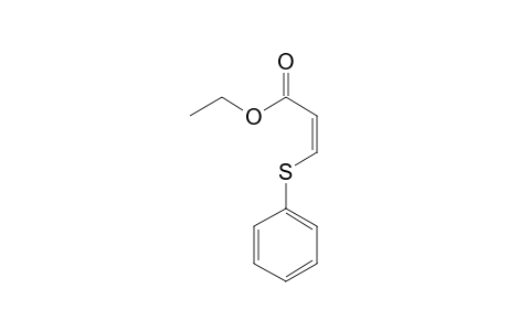 2-Propenoic acid, 3-(phenylthio)-, ethyl ester