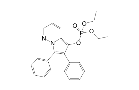 (6,7-diphenylpyrrolo[1,2-b]pyridazin-5-yl) diethyl phosphate