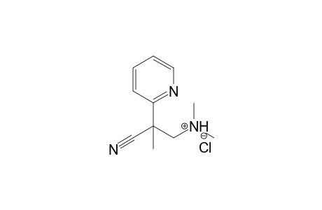 [2-Cyano-2-(2'-pyridyl)propyl]-dimethylammonium chloride