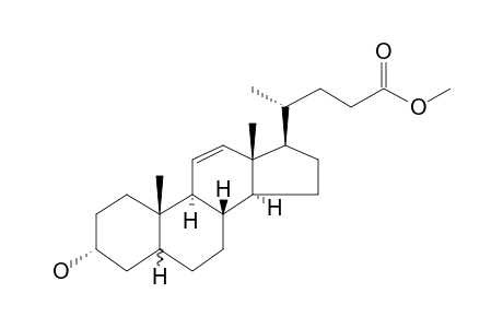 3.alpha.-Hydroxy-11-cholenic acid methyl ester