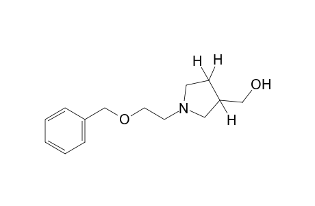 1-[2-(benzyloxy)ethyl]-3-pyrrolidinemethanol