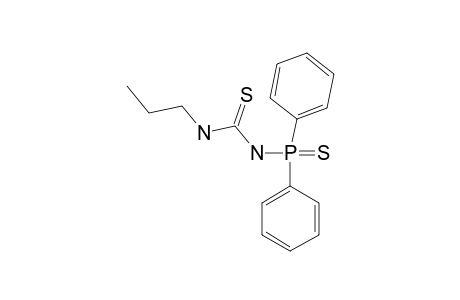 Urea, 1-(diphenylphosphinothioyl)-3-propyl-2-thio-