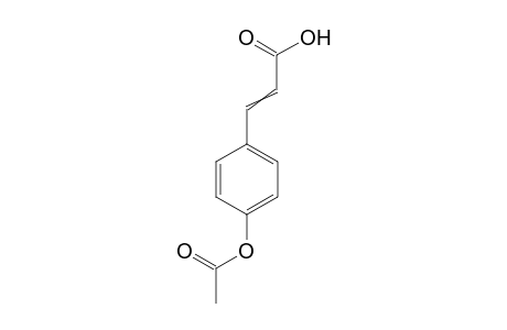 CINNAMIC ACID, P-ACETOXY-,