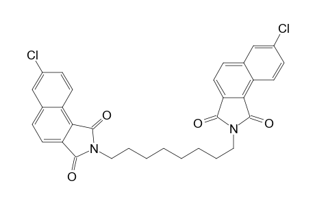 N,N'-(Octanediyl)bis[6-chloronaphthalimide]