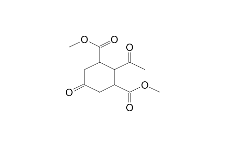 2-Acetyl-5-keto-cyclohexane-1,3-dicarboxylic acid dimethyl ester