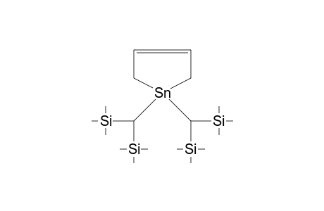 1-Stanna-3-cyclopentene, 1,1-bis[bis(trimethylsilyl)methyl]-