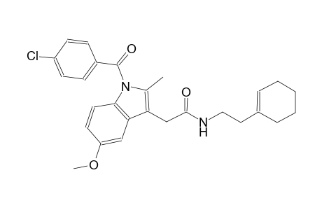 1H-indole-3-acetamide, 1-(4-chlorobenzoyl)-N-[2-(1-cyclohexen-1-yl)ethyl]-5-methoxy-2-methyl-