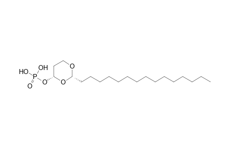 cis-2-Pentadecyl-1,3-dioxane-4-phosphoric acid