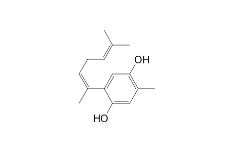 (1'Z)-2-[1',5'-DIMETHYLHEXA-1',4'-DIENYL]-5-METHYLBENZENE-1,4-DIOL