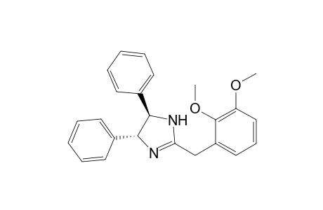 (4R*,5R*)-4,5-Dihydro-2-(2,3-dimethoxybenzyl)-4,5-diphenyl-1H-imidazole