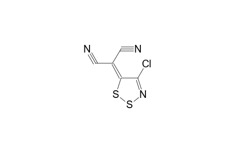 2-(4-Chloro-5H-1,2,3-dithiazol-5-ylidene)malononitrile