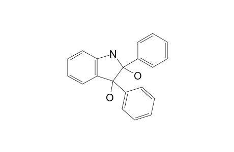 2,3-Diphenyl-2,3-dihydro-1H-indole-2,3-diol