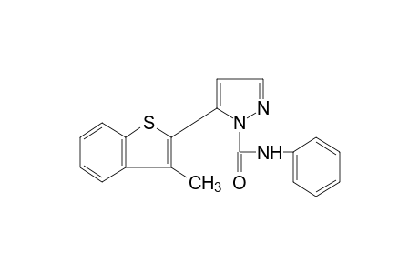 5-(3-methylbenzo[b]thien-2-yl)pyrazole-1-carboxanilide