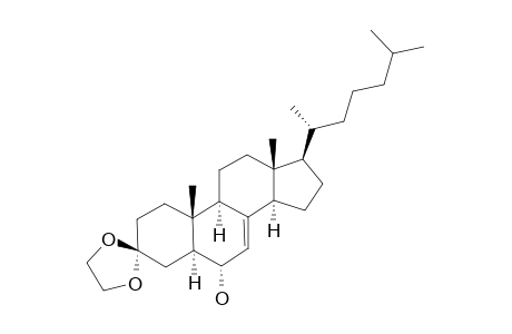 3,3-(Ethylenedioxy)-5.alpha.-cholest-7-en-6.alpha.-ol