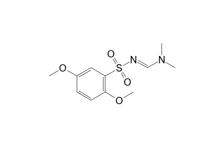 2,5-dimethoxy-N-[(dimethylamino)methylene]benzenesulfonamide