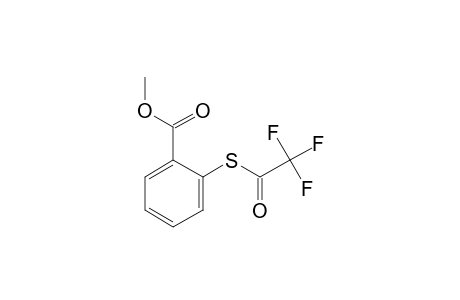 Benzoic acid, 2-(trifluoroacetylthio)-, methyl ester