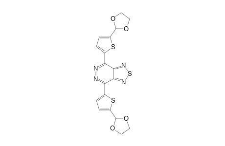 4,7-Bis[5-(1,3-dioxolan-2-yl)thiophen-2-yl][1,2,5]thiadiazolo[3,4-d]pyridazine