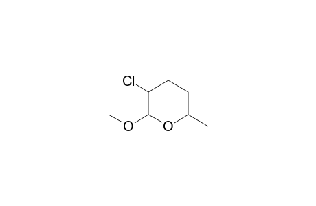 3-Chloro-2-methoxy-6-methyltetrahydropyran