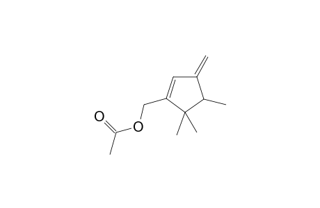 (4,5,5-trimethyl-3-methylene-cyclopenten-1-yl)methyl acetate
