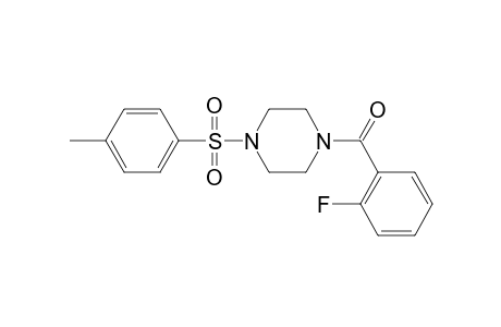 Piperazine, 1-(2-fluorobenzoyl)-4-[(4-methylphenyl)sulfonyl]-