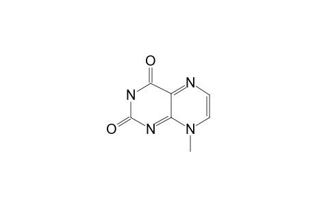 2,4(1H,3H)-Pteridinedione, 8-methyl-