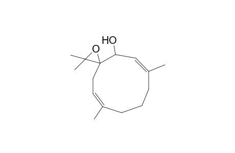 3,7-Dimethyl-2,7-cyclodecadien-1-ol-10-spiro-2'-(3',3'-dimethyloxirane)