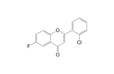 2-(2-Chlorophenyl)-6-fluorochromen-4-one