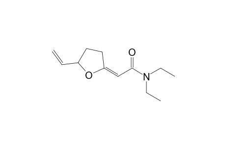 2-(2-Diethylamino-2-oxoethylidene)-5-vinyltetrahydrofuran