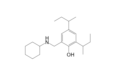 4,6-Di-sec-butyl-a-cyclohexylamino-O-cresol