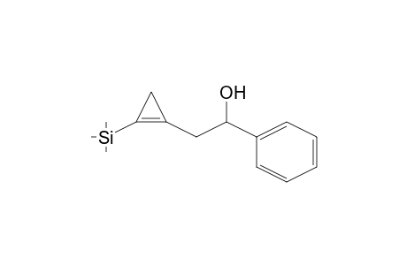 1-Phenyl-2-(2-trimethylsilyl-1-cyclopropenyl)ethanol