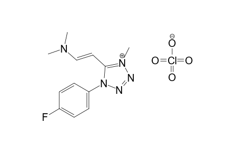trans-5-[2-(dimethylamino)vinyl]-1-(p-fluorophenyl)-4-methyl-1H-tetrazolium perchlorate