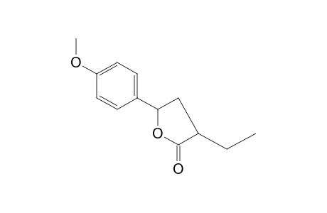 Dihydro-3-ethyl-5-(p-methoxyphenyl)-2(3H)-furanone