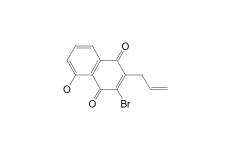 2-Allyl-3-bromo-5-hydroxy-1,4-naphthoquinone