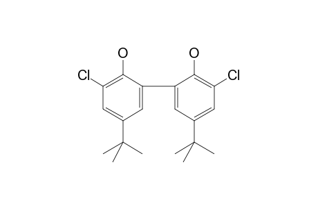 3,3'-Dichloro-5,5'-bis(1,1-dimethylethyl)-1,1'-biphenyl-2,2'-diol